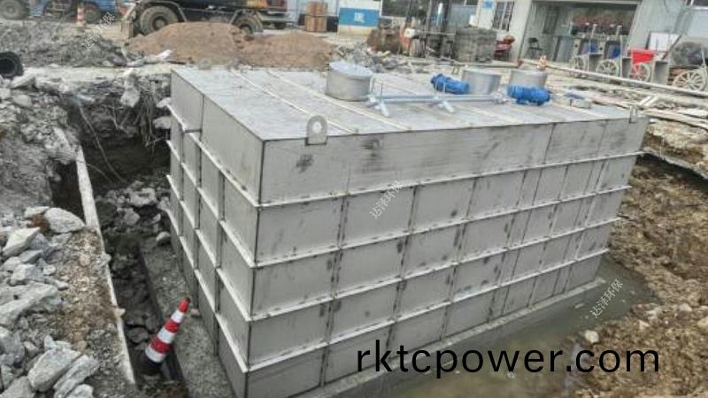 祿口機(jī)場(chǎng)隔離點(diǎn)(dian)的應(yīng)急汚水消毒係統(tǒng)